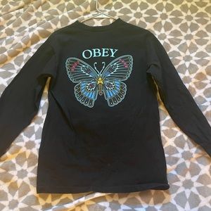Obey long sleeve tee